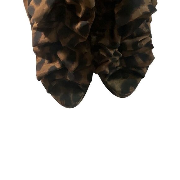 Metaphor Leopard Print Ruffle Stilettos - Picture 8 of 15